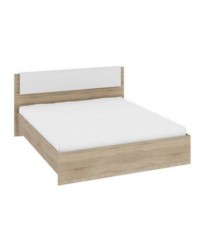 Двуспальная кровать «Ларго» СМ-181.01.001 Белый Глянец ― Мандарин мебель Сочи