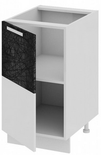 Шкаф нижний (левый) Н_72-45_1ДР(Б) Фэнтези (Лайнс) (Ш×Г×В): 450×582×822 ― Мандарин мебель Сочи