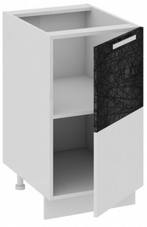 Шкаф нижний (правый) Н_72-45_1ДР(А) Фэнтези (Лайнс) (Ш×Г×В): 450×582×822 ― Мандарин мебель Сочи