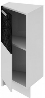 Шкаф нижний торцевой (левый) НТ_72-40(45)_1ДР(Б) Фэнтези (Лайнс) (Ш×Г×В): 400×582×822 ― Мандарин мебель Сочи