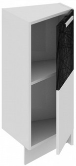 Шкаф нижний торцевой (правый)	НТ_72-40(45)_1ДР(А) Фэнтези (Лайнс) (Ш×Г×В): 400×582×822 ― Мандарин мебель Сочи