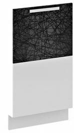 Фасад для посудомоечной машины ФПМ_72-45 Фэнтези (Лайнс) (Ш×Г×В): 450×16×816 ― Мандарин мебель Сочи