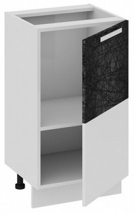 Шкаф нижний нестандартный (правый) Нн_72-45_1ДР(А) Фэнтези (Лайнс) (Ш×Г×В): 450×432×822 ― Мандарин мебель Сочи