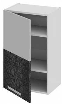 Шкаф верхний (левый) В_72-45_1ДР(А) Фэнтези (Лайнс) (Ш×Г×В): 450×323×720 ― Мандарин мебель Сочи