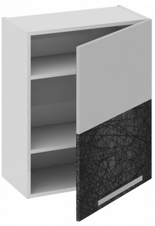 Шкаф верхний (правый)	 В_72-60_1ДР(Б) Фэнтези (Лайнс) (Ш×Г×В): 600×323×720 ― Мандарин мебель Сочи