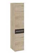 Шкаф для одежды и белья «Ларго» СМ-181.07.001 Какао глянец ― Мандарин мебель Сочи