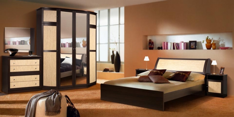 Спальня Модена ― Мандарин мебель Сочи