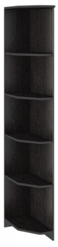 Стеллаж (Венге Цаво) Сакура ПМ-183.07.04 (Ш×Г×В): 302×586×2302 ― Мандарин мебель Сочи