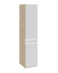 Шкаф для одежды и белья с зеркалом ПМ-181.07.002 466х564х2220 ― Мандарин мебель Сочи