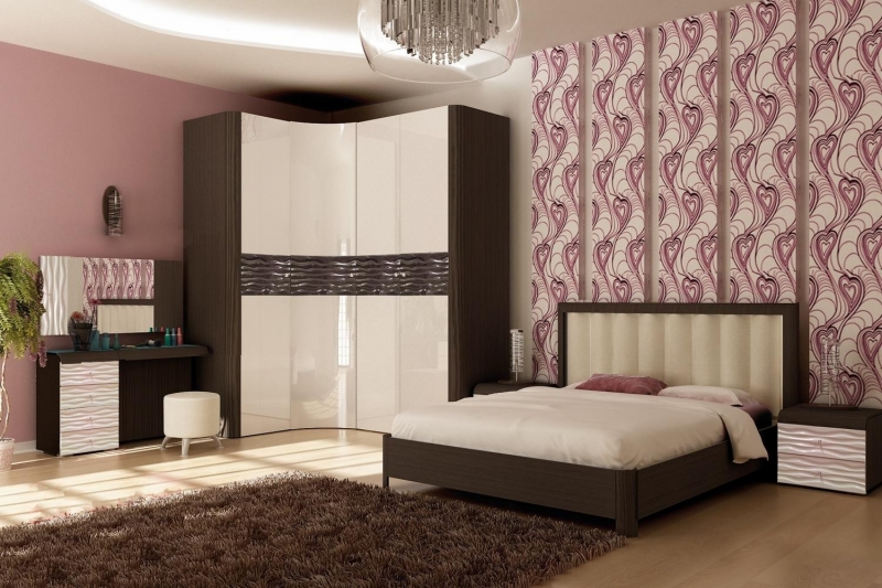 Спальня Соната 1 ― Мандарин мебель Сочи