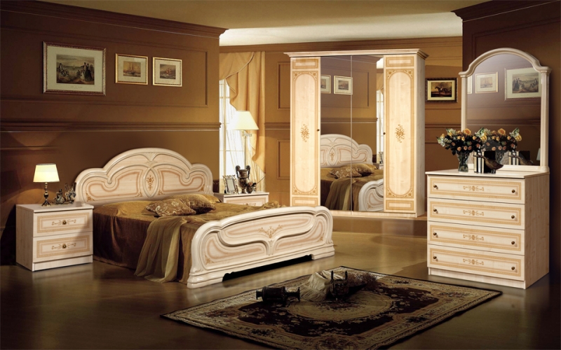 Спальня Европа 11 ― Мандарин мебель Сочи
