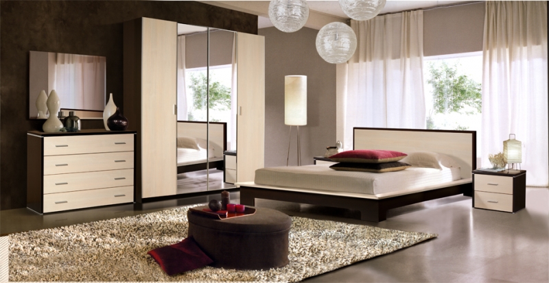 Спальня Европа 5 ― Мандарин мебель Сочи