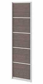 Дверь для шкафа-купе, цвет Каналы Дуба ПМ-140.01.01 размер: 632x2184 ― Мандарин мебель Сочи